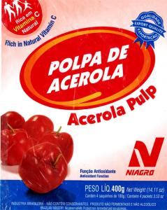 Polpa de acerola congelada Niagro
